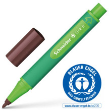 Stylo Fibre Link-It 1 mm, Marron Topaze - Schneider