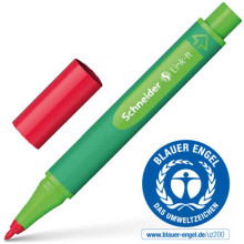 Stylo Fibre Link-It 1 mm, Rouge Romantique - Schneider