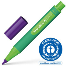 Stylo Fibre Link-It 1 mm, Violet Daytona - Schneider