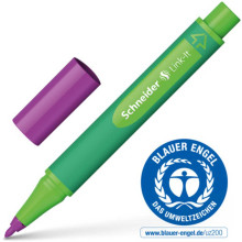 Stylo Fibre Link-It 1 mm, Violet Electrique - Schneider