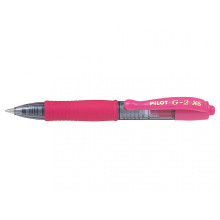 Stylo Roller Gel PILOT G-2 XS Pixie - Pointe Moyenne - Rose