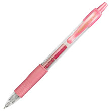 Stylo Roller Gel Rétractable G-207, Rose Métallique - Pilot