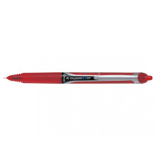 Stylo Roller PILOT Hi-Tecpoint RT V7 - Pointe Moyenne - Rouge