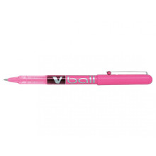 Stylo Roller PILOT V-Ball 05 - Pointe Fine - Rose