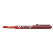 Stylo Roller PILOT V-Ball 05 - Pointe Fine - Rouge