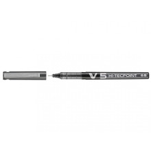 Stylo Roller PILOT V5 Hi-Tecpoint 0.5 - Pointe Fine - Noir