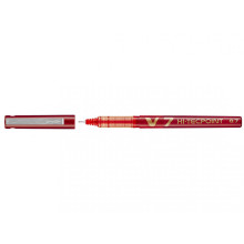 Stylo Roller PILOT V7 Hi-Tecpoint 0.7 - Pointe Moyenne - Rouge