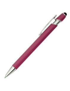 Stylo Tactile 2en1 pour Ecran et Ecrire, Fushia