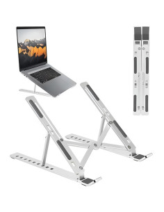 Support Laptop Pliable et Réglable en Aluminium
