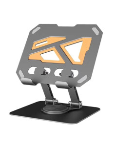 Support Tablette et Ordinateur Portable Réglable en Aluminium