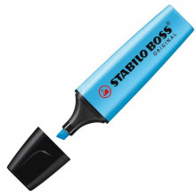Surligneur Bleu Fluo - Stabilo Boss Original