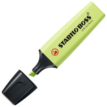 Surligneur Vert Citron Fluo - Stabilo Boss Original