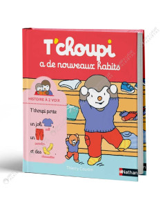 T'choupi a de nouveaux habits - Histoire à 2 voix - Thierry Courtin - Nathan