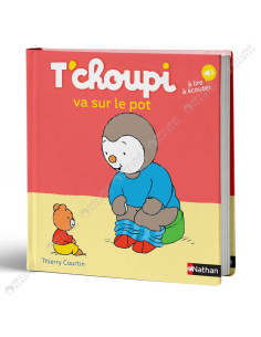 T'choupi Va Sur Le Pot - Thierry Courtin - Nathan