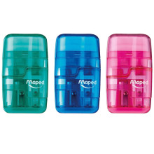 Taille-Crayon + Gomme Connect Duo 2 Trous - Maped