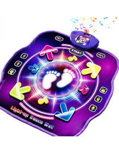 Tapis de Jeu Danse Musical Interactif Bluetooth pour Enfants