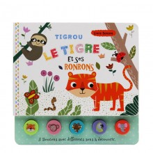 TIGROU LE TGRE ET SES RONRONS -LIVRE SONORE