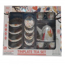 Tinplate tea set