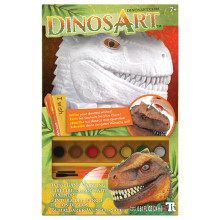 Tirelire de Souhaits à Peindre T-Rex, Dinos Art - Réf.15405
