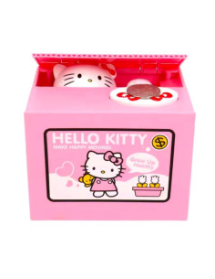 Tirelire Hello Kitty Vole-Pièces Automatique