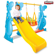 Toboggan et Balançoire Dino Pilsan - Réf.06-099