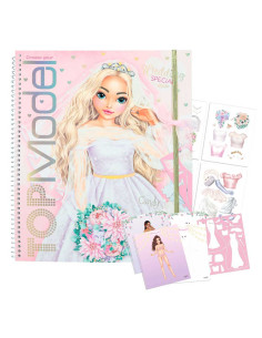 TopModel Album à Colorier, Create your Wedding Special - Depesche