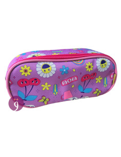 Trousse 1 Compartiment Manga Fille - Happy