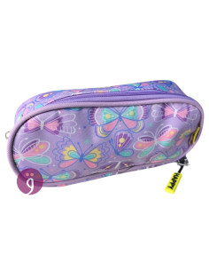 Trousse 1 Compartiment Papillon - Happy