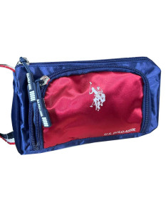 Trousse 2 Compartiments, Alia Navy Blue - Rouge - Us Polo
