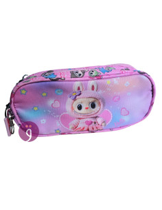 Trousse 2 Compartiments Labubu - Happy
