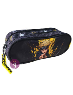 Trousse 2 Compartiments Naruto, Happy - Réf.R2