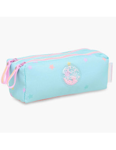 Trousse 2 compartiments, Stardust - Marshmallow
