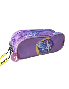 Trousse 2 Compartiments Unicorn, Happy - Réf.R2