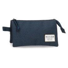 Trousse Always On The Move Navy Blue, 3 Compartiments - Movom