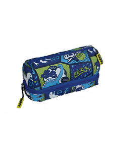 Trousse avec 2 Compartiments, Dinosaure - Happy