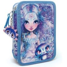 Trousse avec Fournitures à 3 Compartiments, Iceana - Nebulous Stars