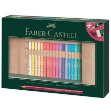 Trousse Crayons Couleur Polychromos 34 pcs - Faber Castell