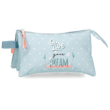 Trousse Live Your Dreams, 3 Compartiments - Movom