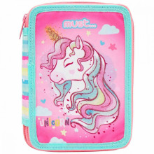 Trousse MUST 2 Zippée Unicorn - Réf.585085
