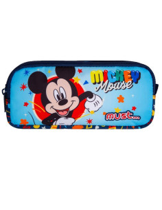 Trousse Must Team 2 Compartiments, Disney Mickey