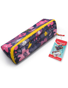 Trousse Open XXL Double Face Motif Rose, Maped - Réf.931908