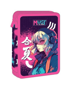 Trousse Plat Must Team 2 Compartiments, Anime - Réf.586720