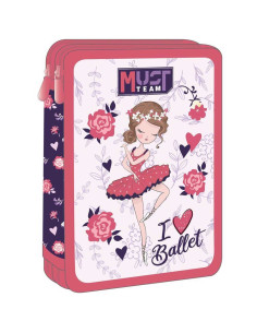 Trousse Plat Must Team 2 Compartiments, Ballet - Réf.586318