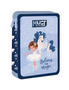 Trousse Plat Must Team 2 Compartiments, Believe In Magic - Réf.586327