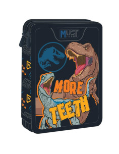 Trousse Plat Must Team 2 Compartiments, Disney More Teeth