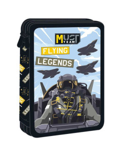 Trousse Plat Must Team 2 Compartiments, Flying Legends - Réf.586728