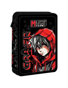 Trousse Plat Must Team 2 Compartiments, Gamer - Réf.586330