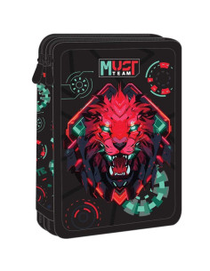 Trousse Plat Must Team 2 Compartiments, Lion - Réf.586731