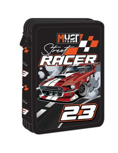 Trousse Plat Must Team 2 Compartiments, Street Racer - Réf.586730