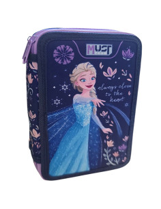 Trousse Plat Must Team 3 Compartiments, Disney Frozen